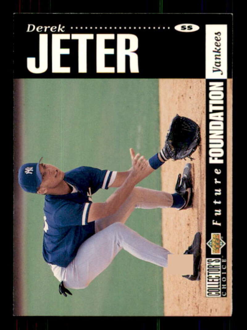 Derek Jeter Furtures Foundations Card 1994 Collector's Choice #644 Image 1