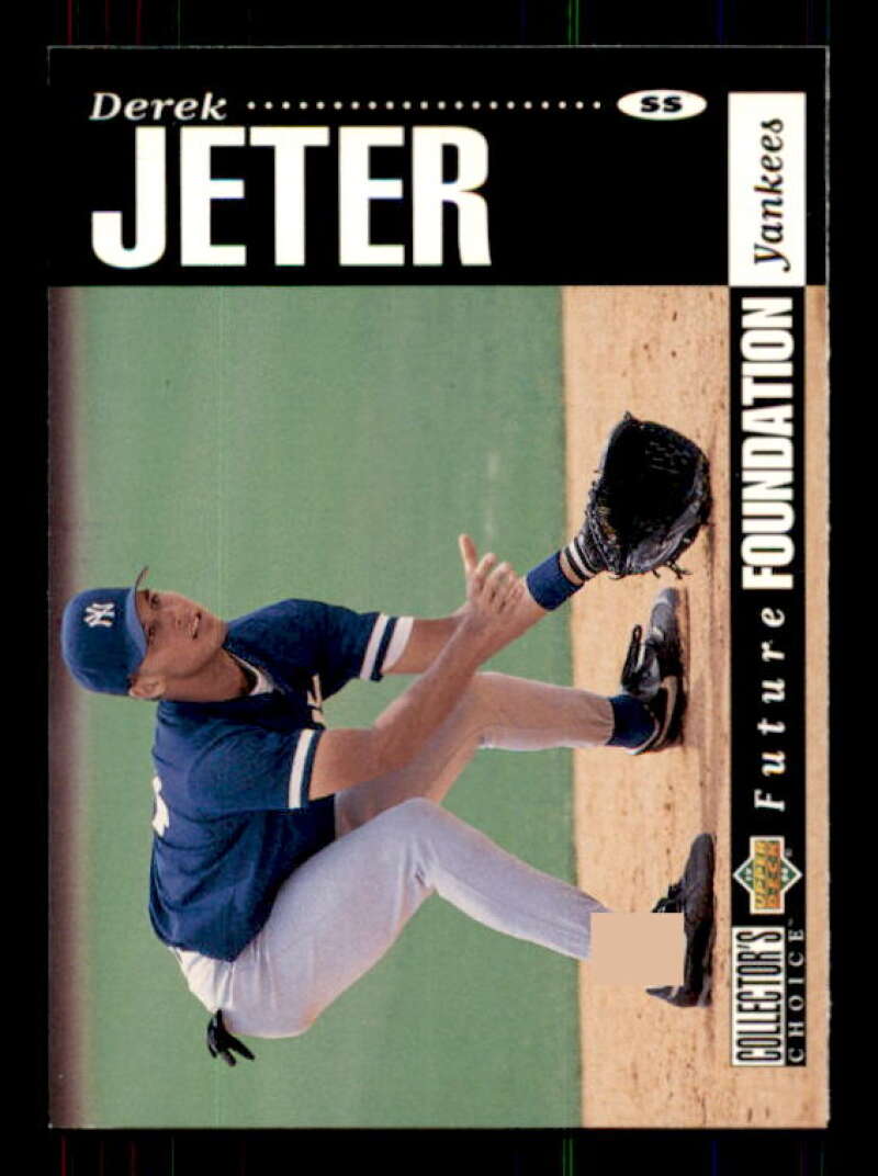 Derek Jeter Furtures Foundations Card 1994 Collector's Choice #644 Image 1