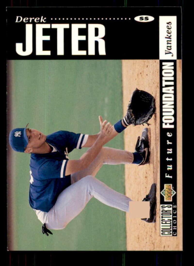 Derek Jeter Furtures Foundations Card 1994 Collector's Choice #644 Image 1