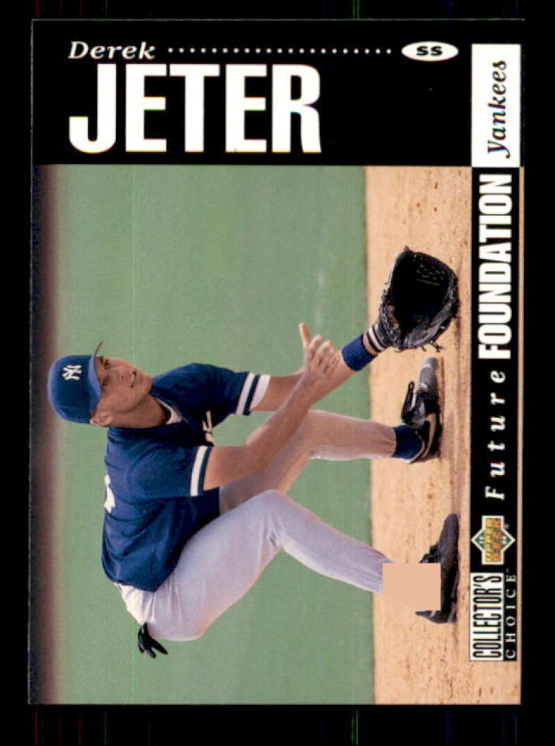 Derek Jeter Furtures Foundations Card 1994 Collector's Choice #644 Image 1