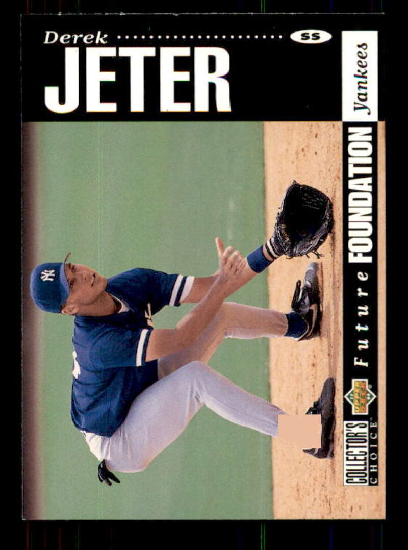 Derek Jeter Furtures Foundations Card 1994 Collector's Choice #644 Image 1