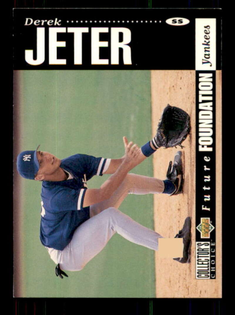 Derek Jeter Furtures Foundations Card 1994 Collector's Choice #644 Image 1