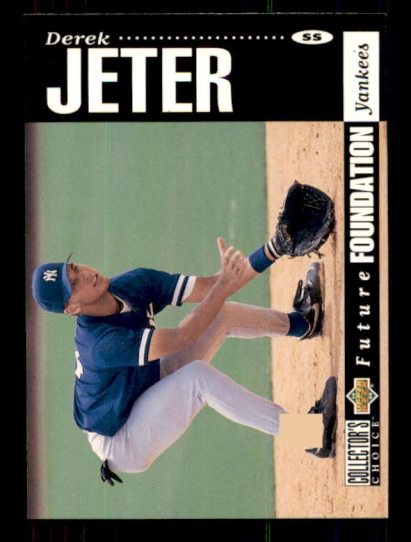 Derek Jeter Furtures Foundations Card 1994 Collector's Choice #644 Image 1