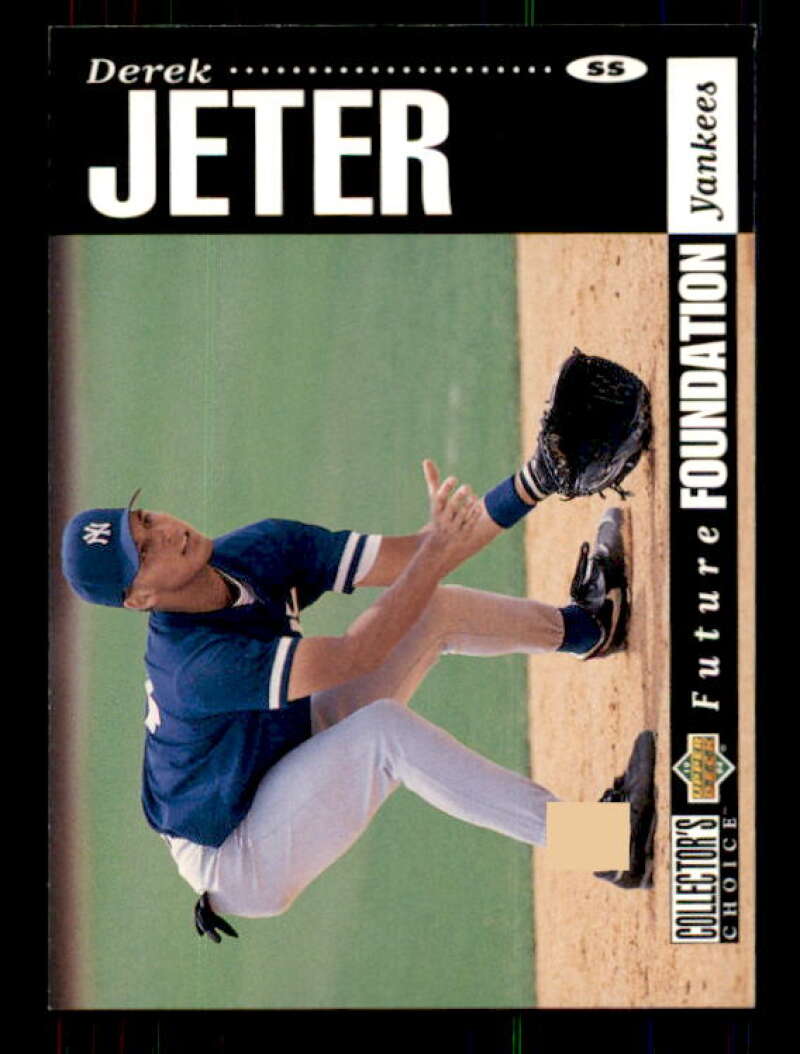 Derek Jeter Furtures Foundations Card 1994 Collector's Choice #644 Image 1