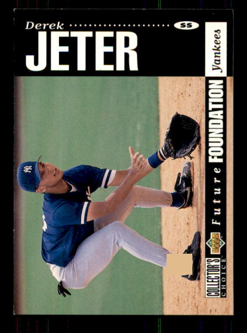 Derek Jeter Furtures Foundations Card 1994 Collector's Choice #644 Image 1