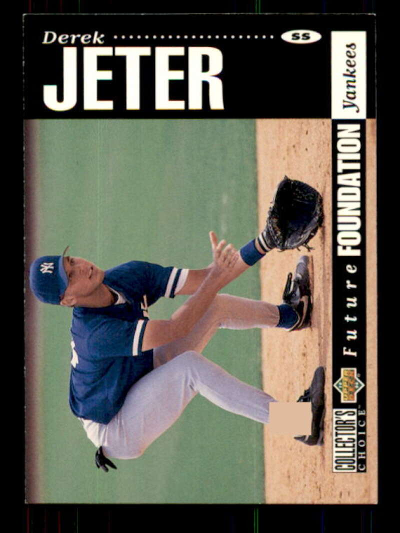 Derek Jeter Furtures Foundations Card 1994 Collector's Choice #644 Image 1