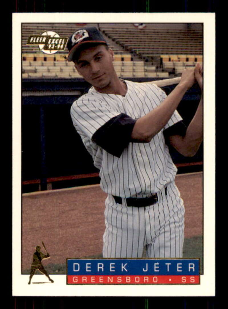 Derek Jeter Rookie Card 1993-94 Excel #106 Image 1