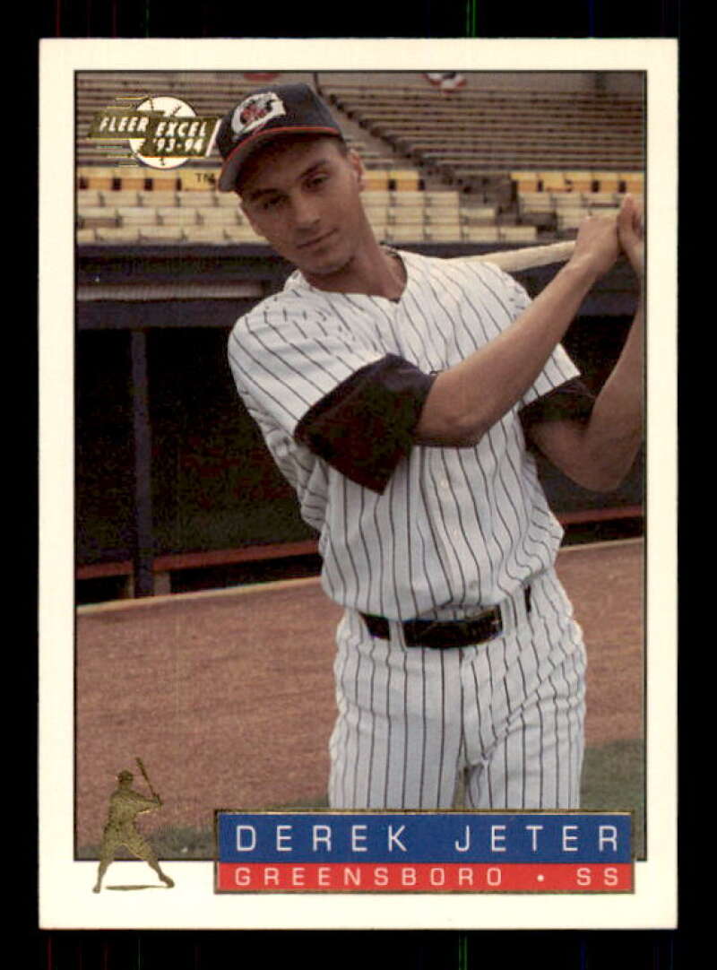 Derek Jeter Rookie Card 1993-94 Excel #106 Image 1
