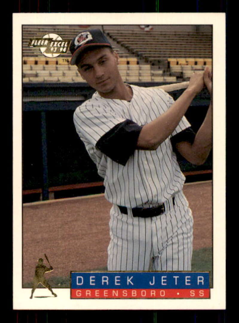 Derek Jeter Rookie Card 1993-94 Excel #106 Image 1