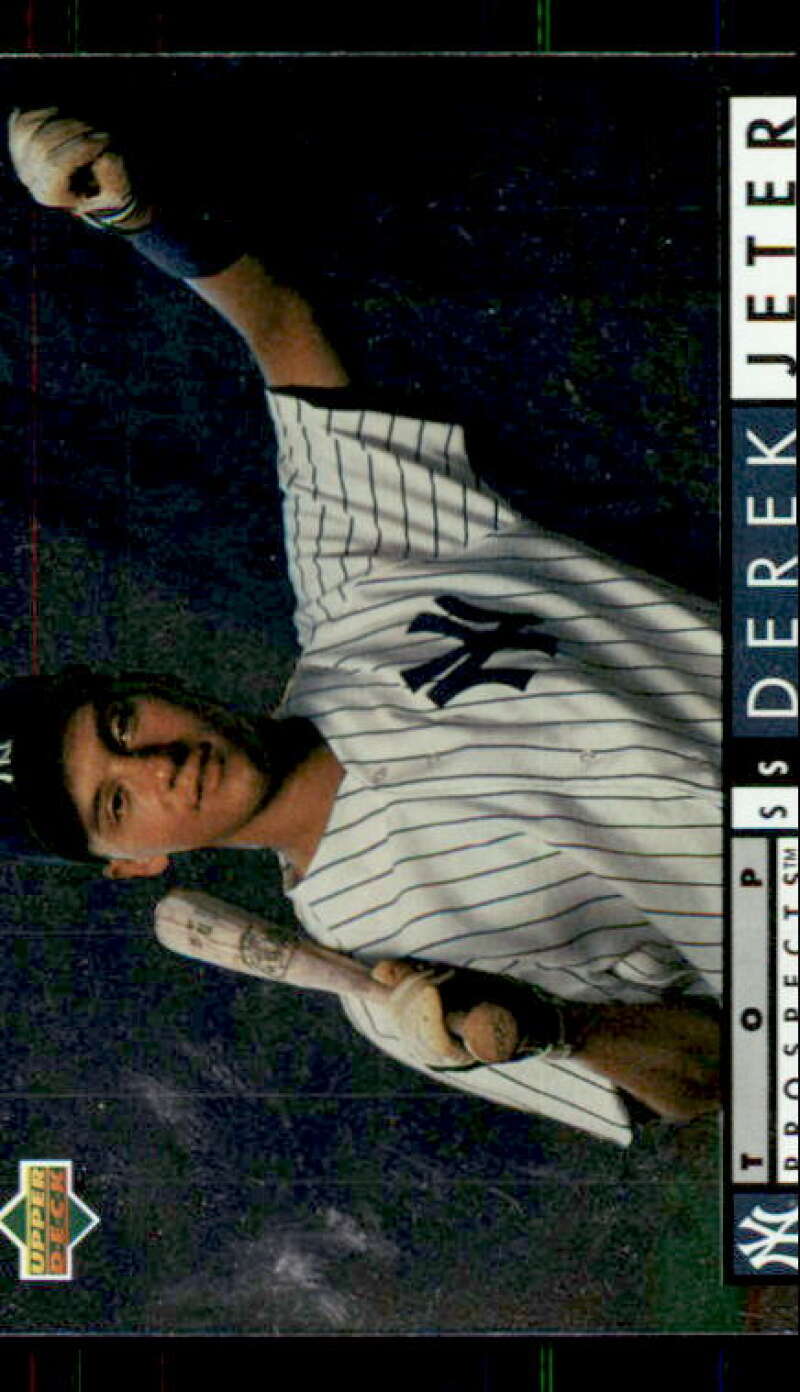 Derek Jeter Top Prospects Card 1994 Upper Deck #550 Image 1