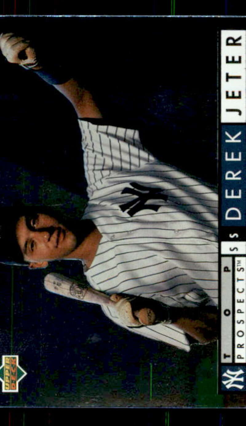 Derek Jeter Top Prospects Card 1994 Upper Deck #550 Image 1
