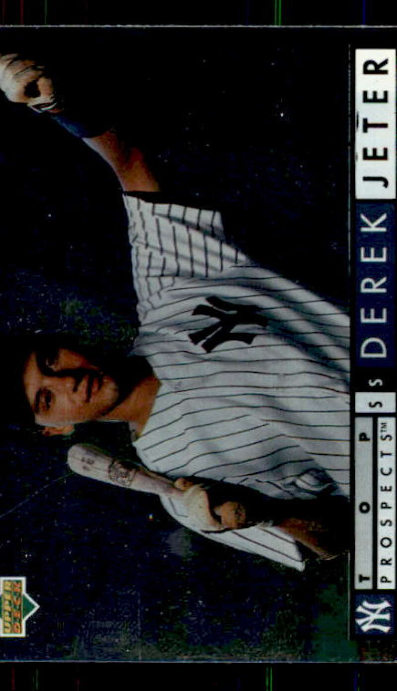 Derek Jeter Top Prospects Card 1994 Upper Deck #550 Image 1