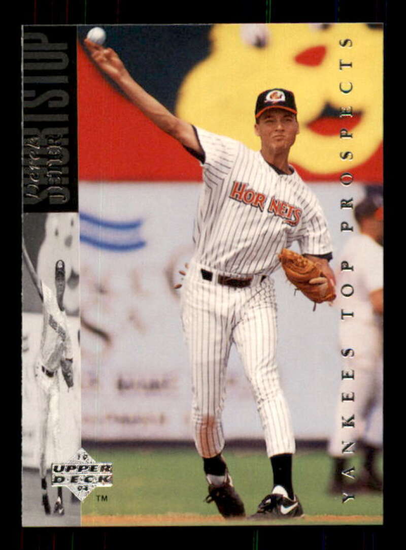 Derek Jeter Top Prospects Card 1994 Upper Deck Minors #185 Image 1