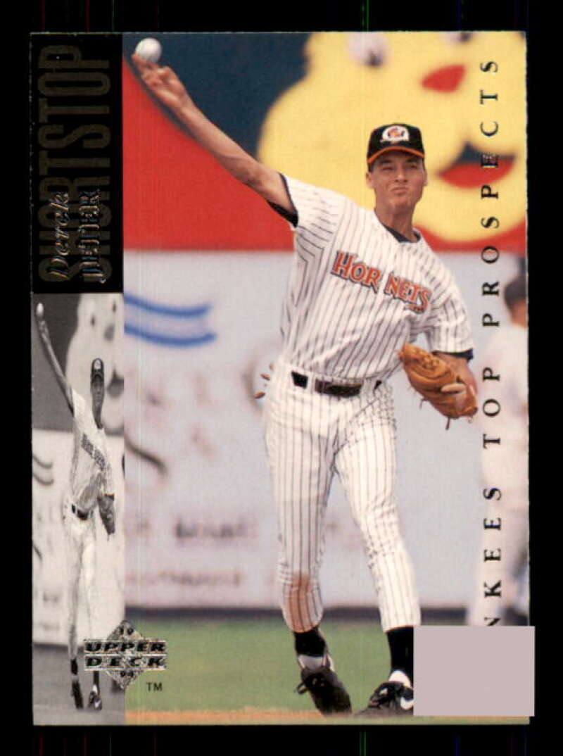 Derek Jeter Top Prospects Card 1994 Upper Deck Minors #185 Image 1