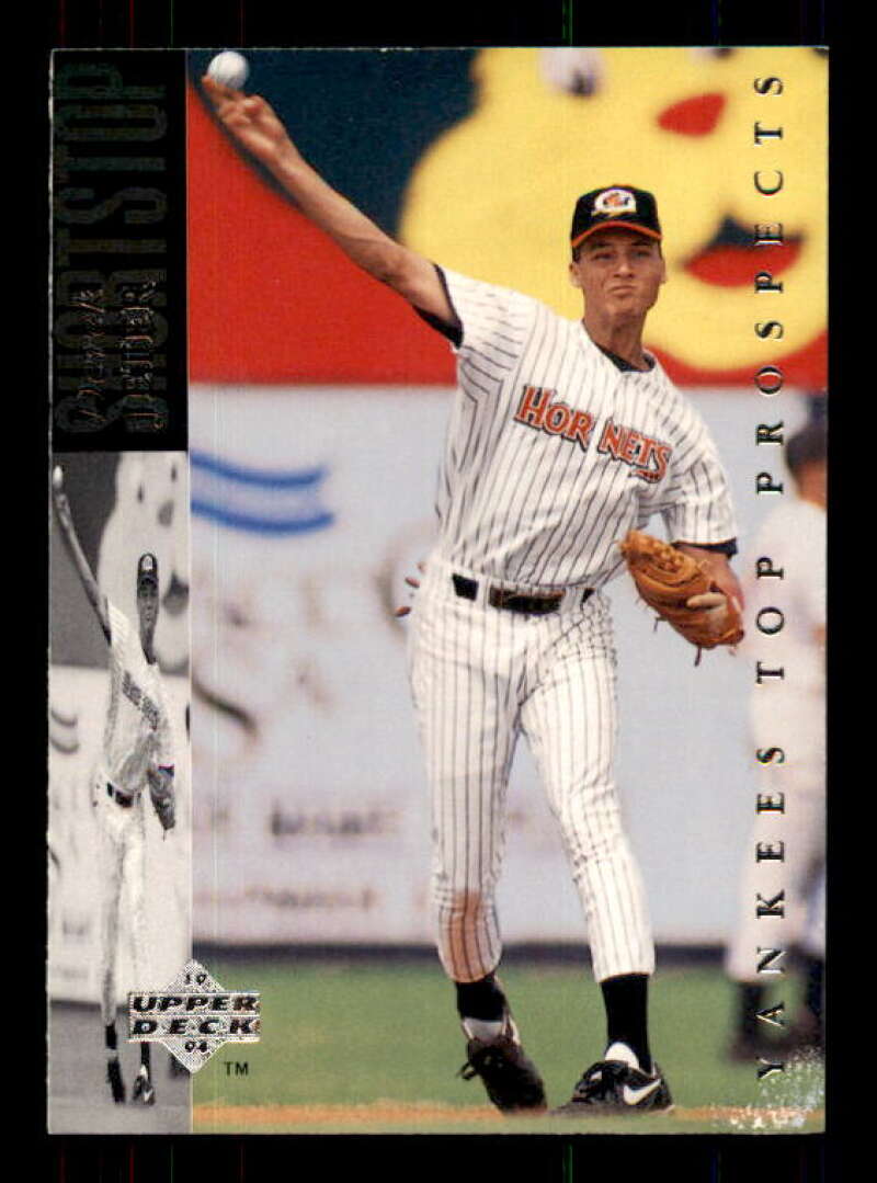 Derek Jeter Top Prospects Card 1994 Upper Deck Minors #185 Image 1