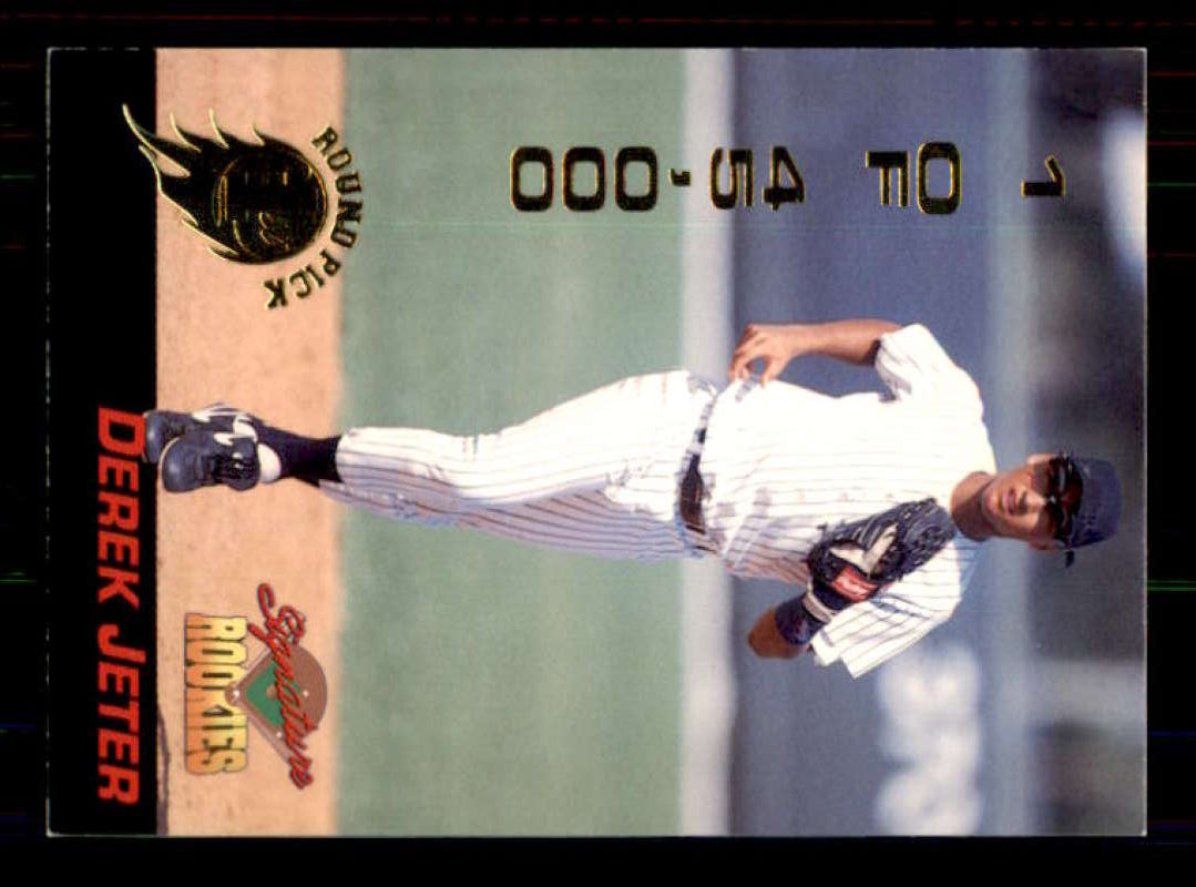 Derek Jeter Card 1994 Signature Rookies #35 Image 1