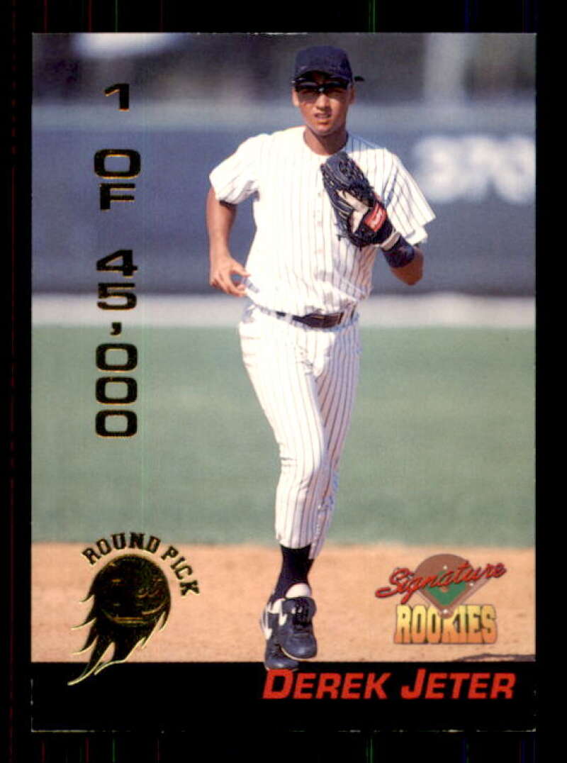 Derek Jeter Card 1994 Signature Rookies #35 Image 1