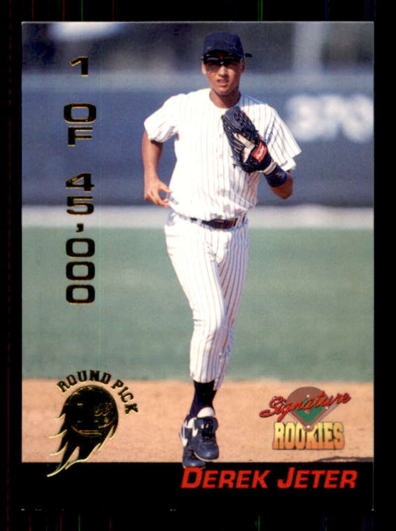 Derek Jeter Card 1994 Signature Rookies #35 Image 1