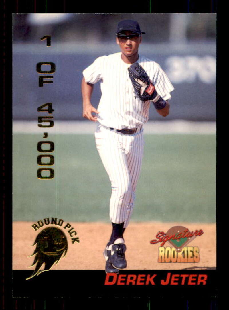 Derek Jeter Card 1994 Signature Rookies #35 Image 1