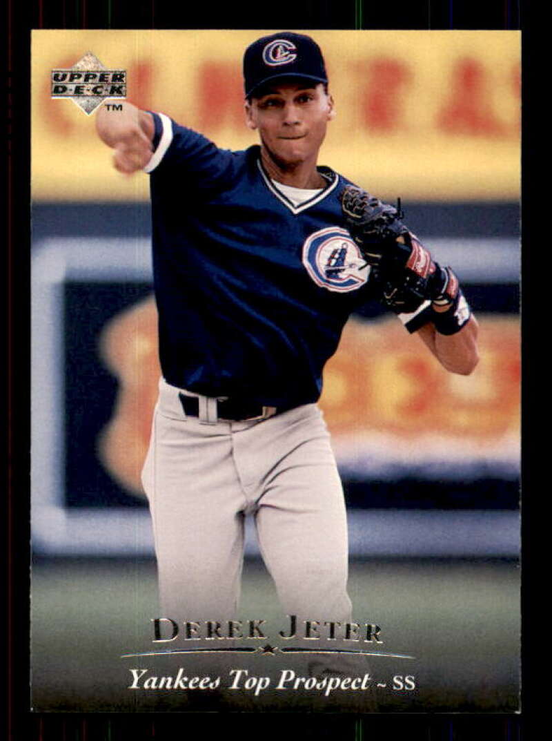 Derek Jeter Top Prospects Card 1995 Upper Deck Minors #1 Image 1