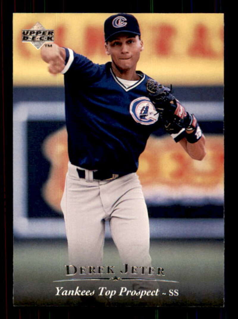 Derek Jeter Top Prospects Card 1995 Upper Deck Minors #1 Image 1