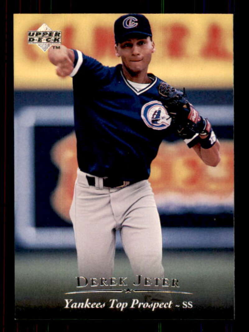 Derek Jeter Top Prospects Card 1995 Upper Deck Minors #1 Image 1