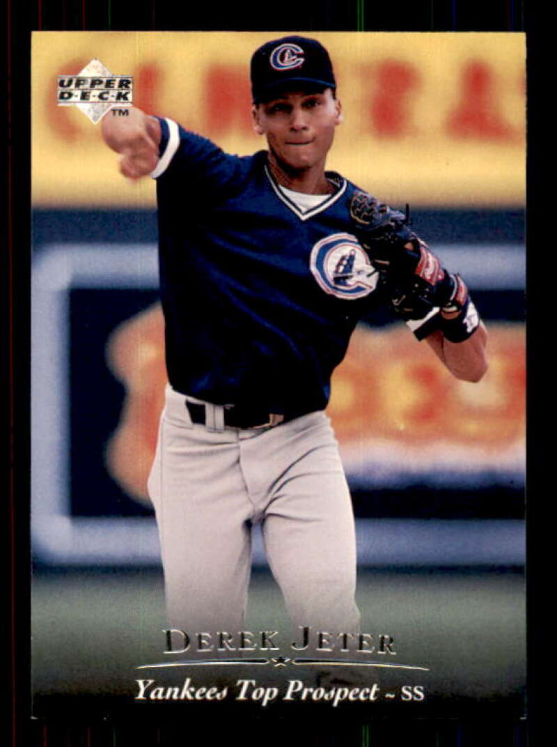 Derek Jeter Top Prospects Card 1995 Upper Deck Minors #1 Image 1