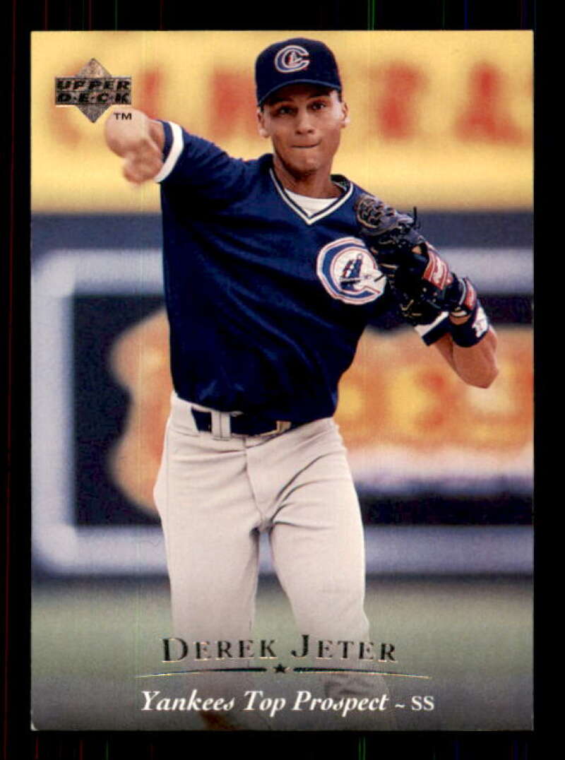 Derek Jeter Top Prospects Card 1995 Upper Deck Minors #1 Image 1