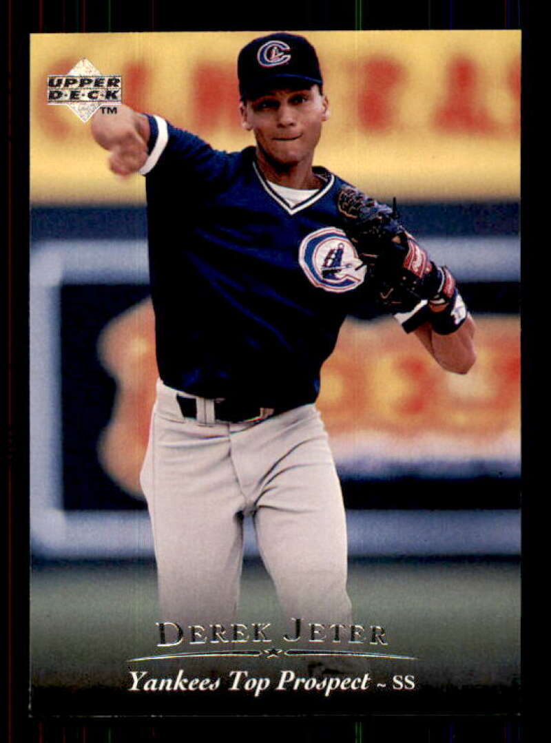 Derek Jeter Top Prospects Card 1995 Upper Deck Minors #1 Image 1