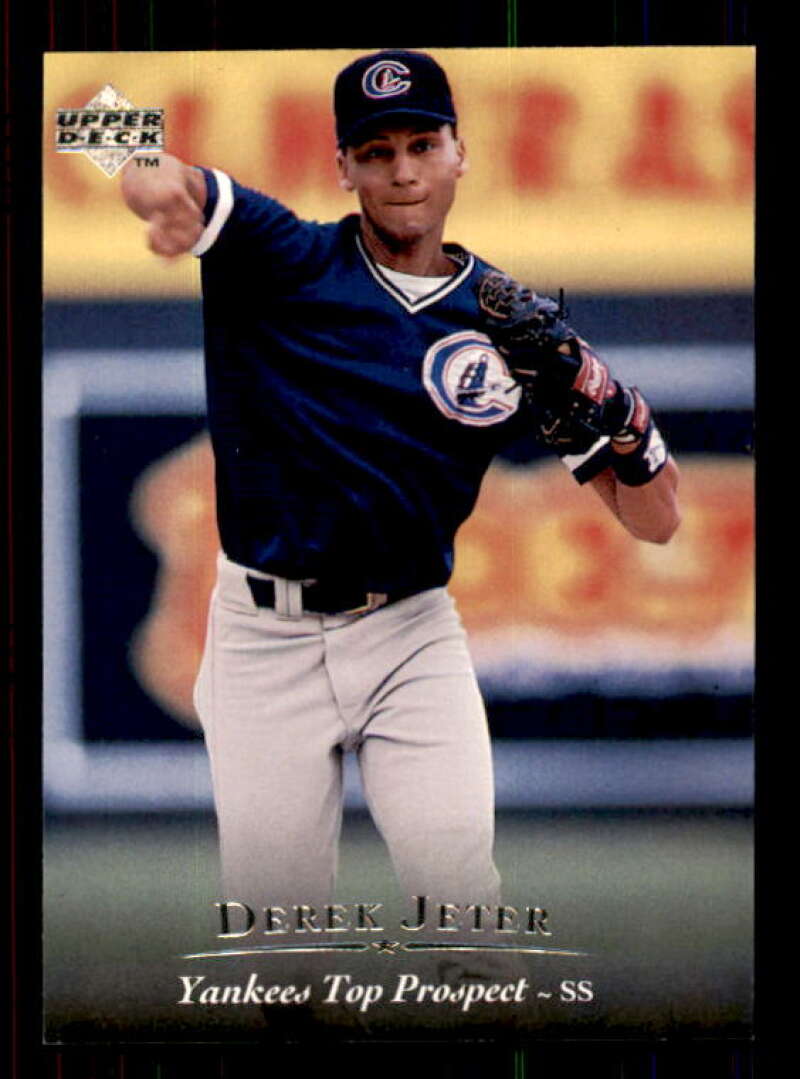 Derek Jeter Top Prospects Card 1995 Upper Deck Minors #1 Image 1