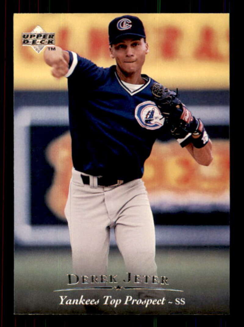 Derek Jeter Top Prospects Card 1995 Upper Deck Minors #1 Image 1