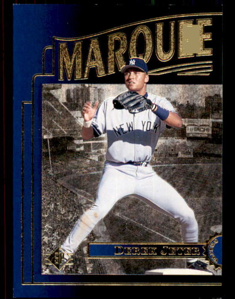 Derek Jeter Card 1996 SP Marquee Matchups #MM3 Image 1