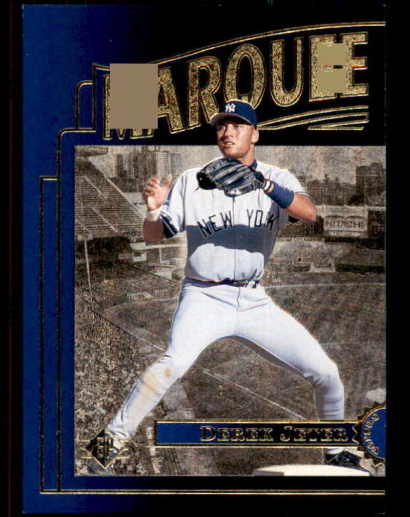 Derek Jeter Card 1996 SP Marquee Matchups #MM3 Image 1