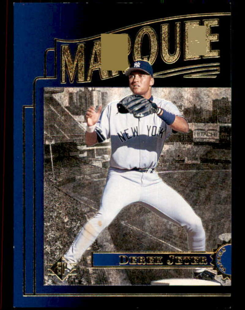 Derek Jeter Card 1996 SP Marquee Matchups #MM3 Image 1