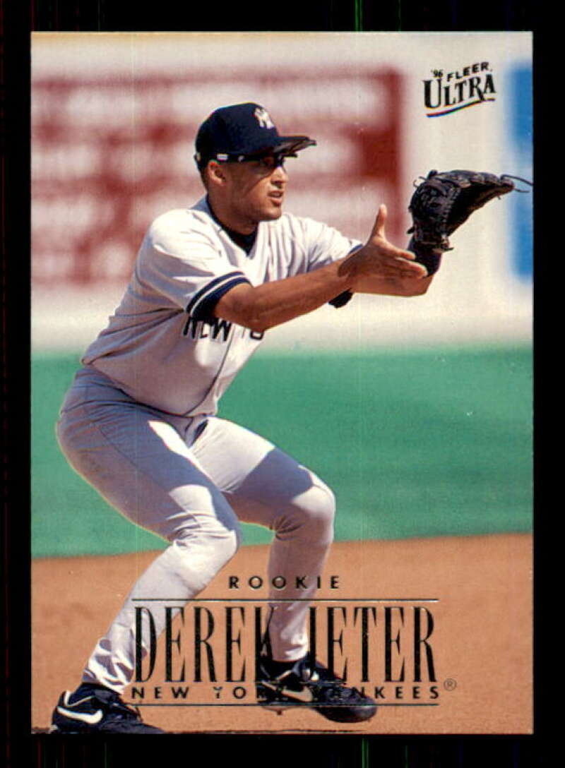 Derek Jeter Rookie Card 1996 Ultra #386 Image 1