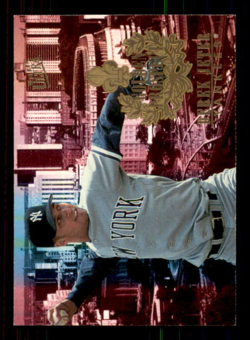 Derek Jeter Rookie Card 1996 Ultra Golden Prospects #8 Image 1