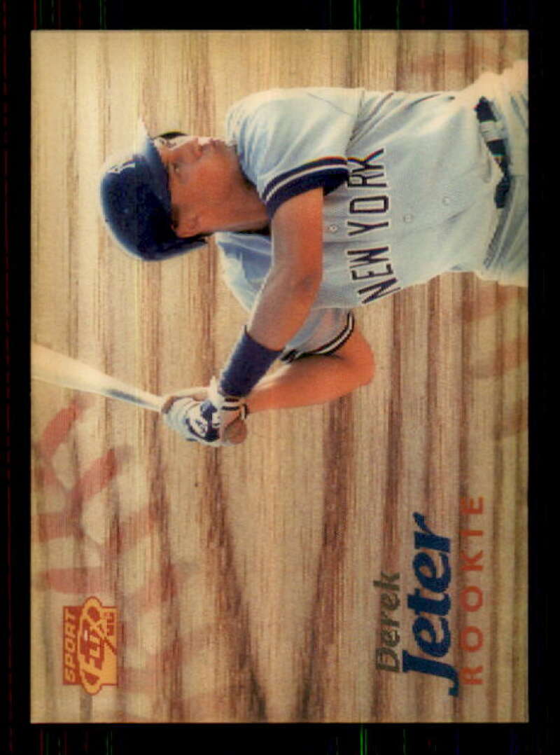 Derek Jeter Rookie Card 1996 Sportflix #139 Image 1