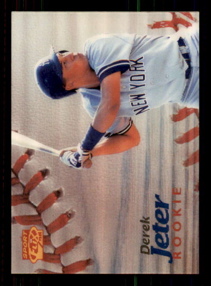 Derek Jeter Rookie Card 1996 Sportflix #139 Image 1