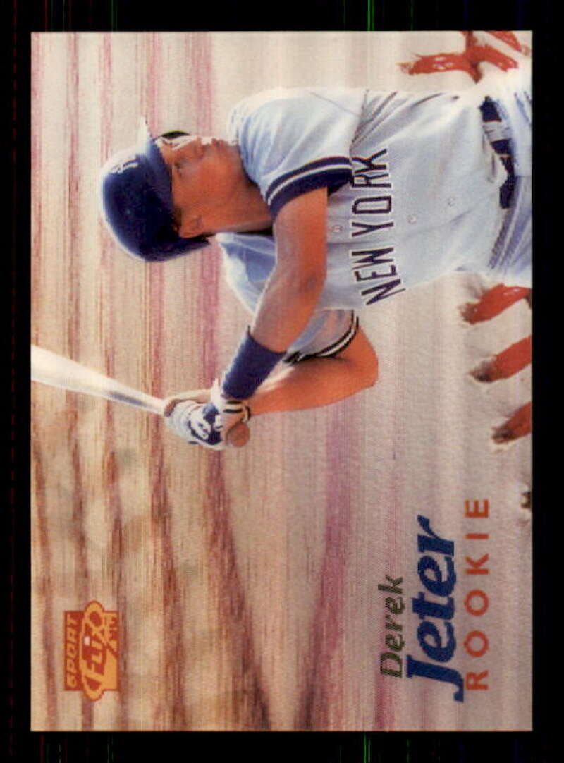 Derek Jeter Rookie Card 1996 Sportflix #139 Image 1