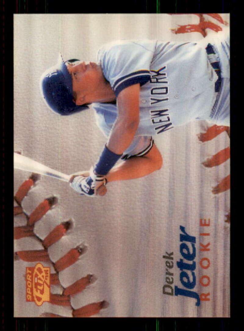 Derek Jeter Rookie Card 1996 Sportflix #139 Image 1