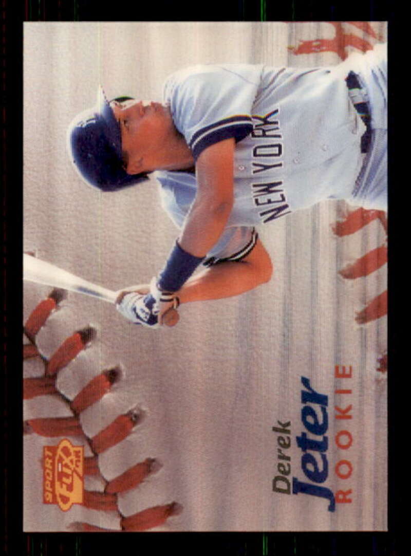 Derek Jeter Rookie Card 1996 Sportflix #139 Image 1