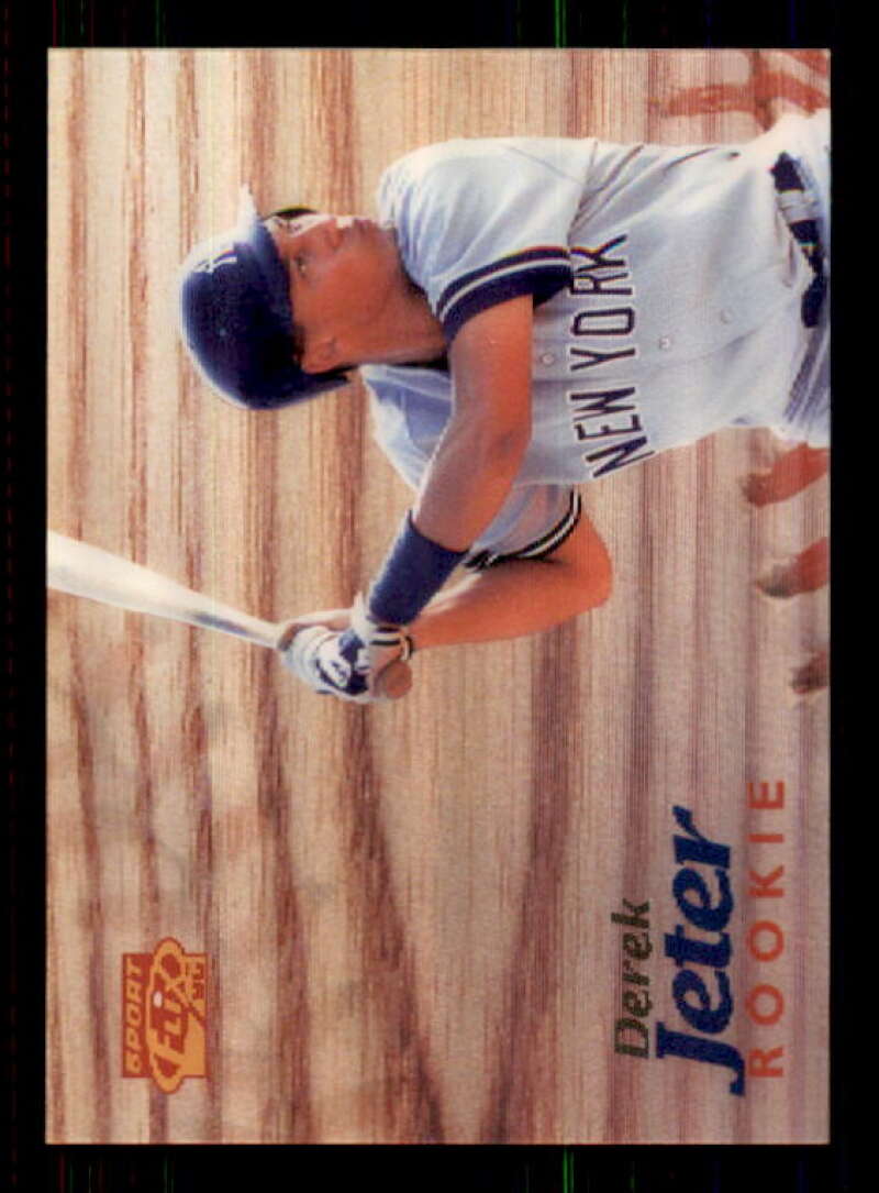 Derek Jeter Rookie Card 1996 Sportflix #139 Image 1