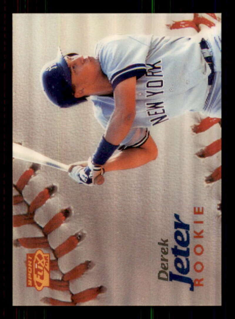 Derek Jeter Rookie Card 1996 Sportflix #139 Image 1