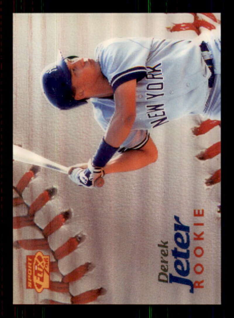 Derek Jeter Rookie Card 1996 Sportflix #139 Image 1