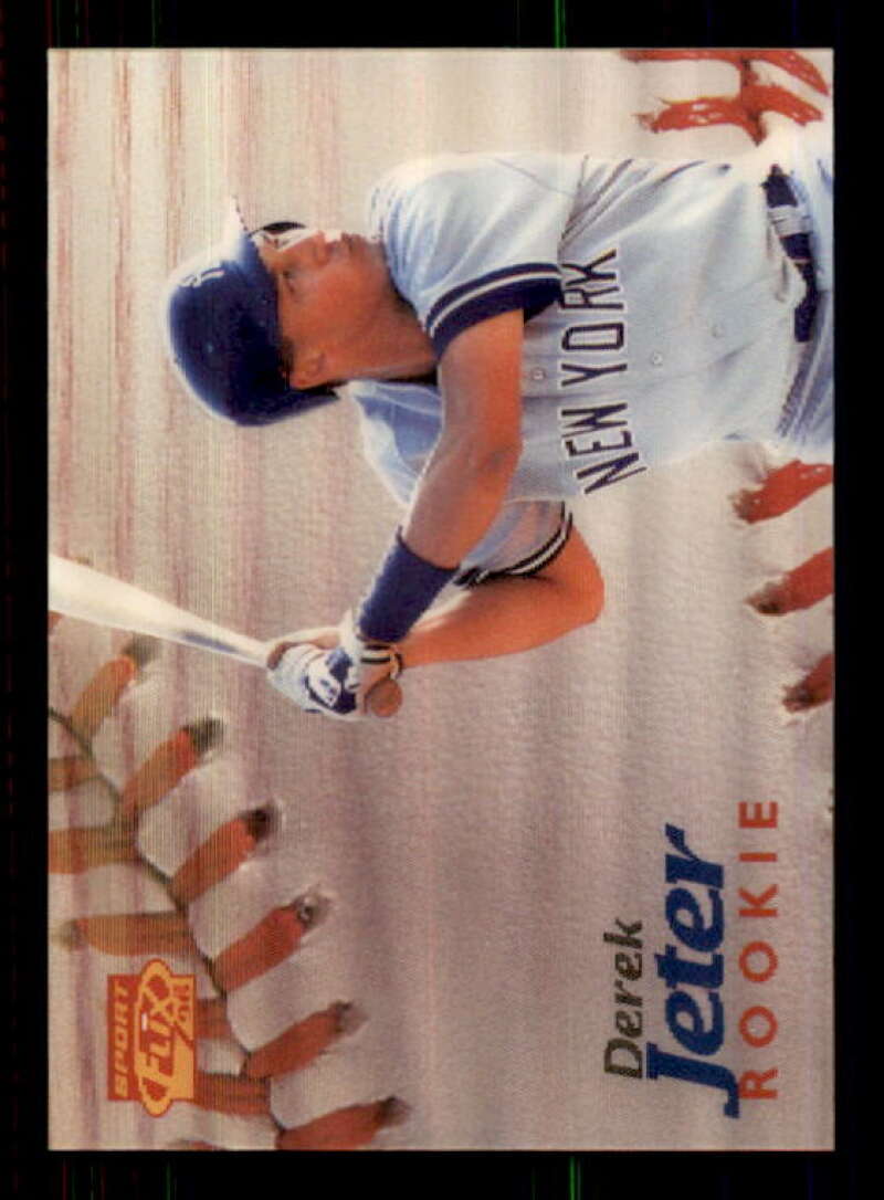 Derek Jeter Rookie Card 1996 Sportflix #139 Image 1