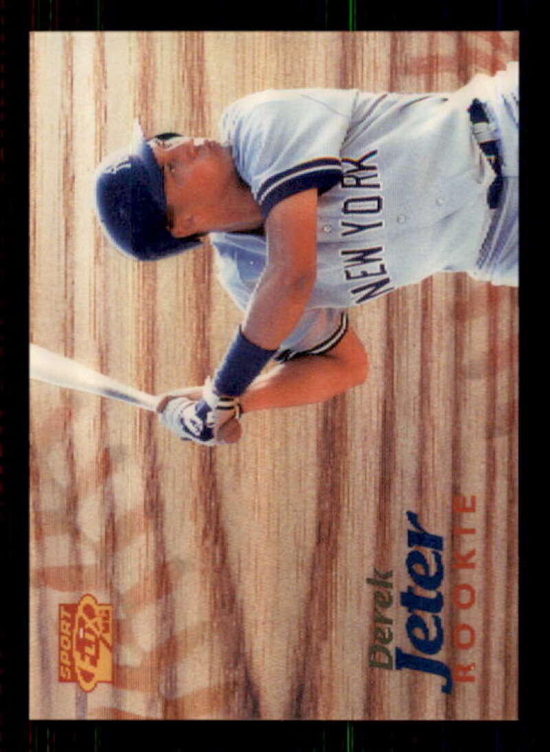 Derek Jeter Rookie Card 1996 Sportflix #139 Image 1