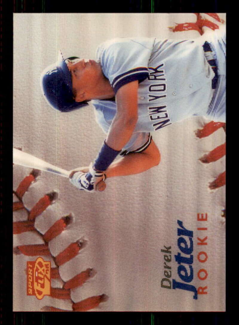 Derek Jeter Rookie Card 1996 Sportflix #139 Image 1