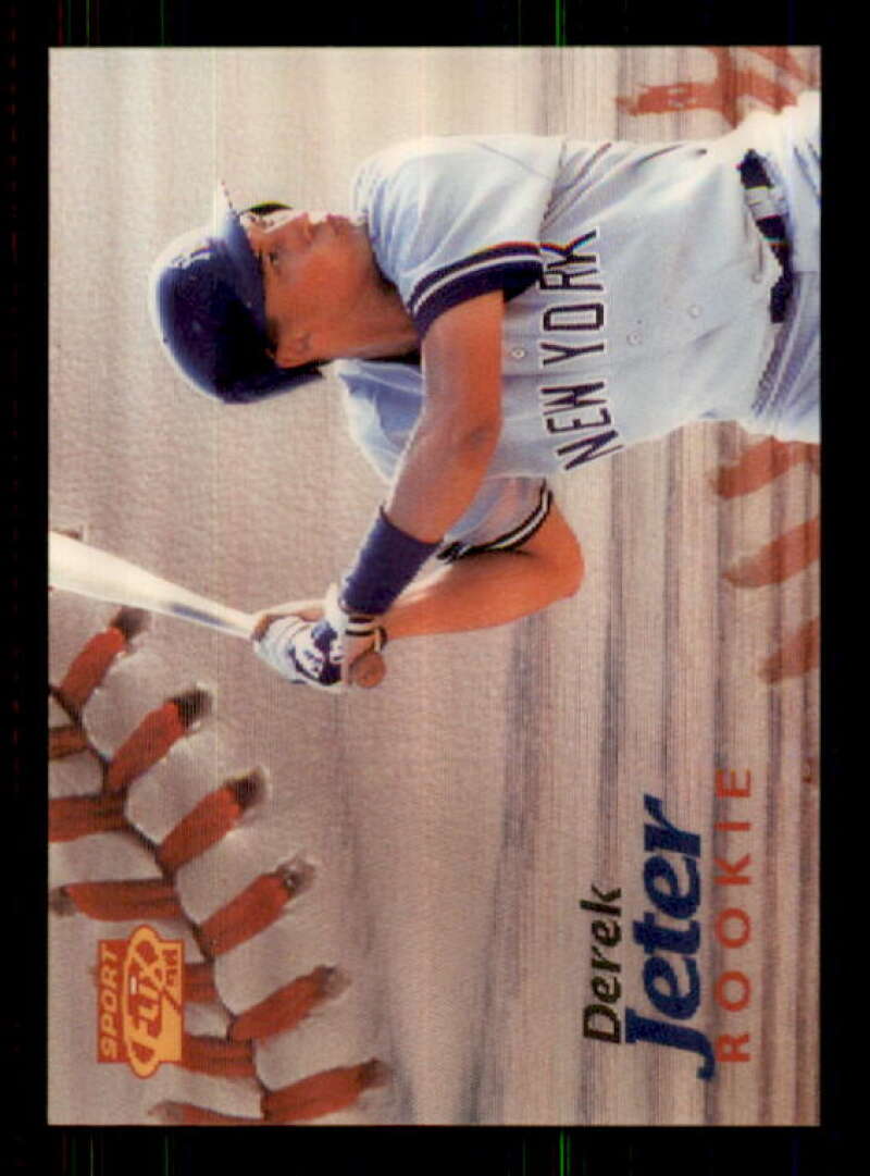 Derek Jeter Rookie Card 1996 Sportflix #139 Image 1