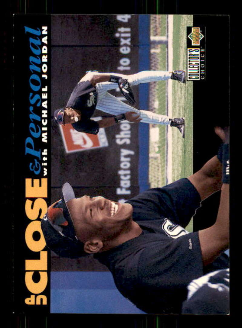 Michael Jordan UP Baseball Rookie Card 1994 Collector's Choice #635 Image 1