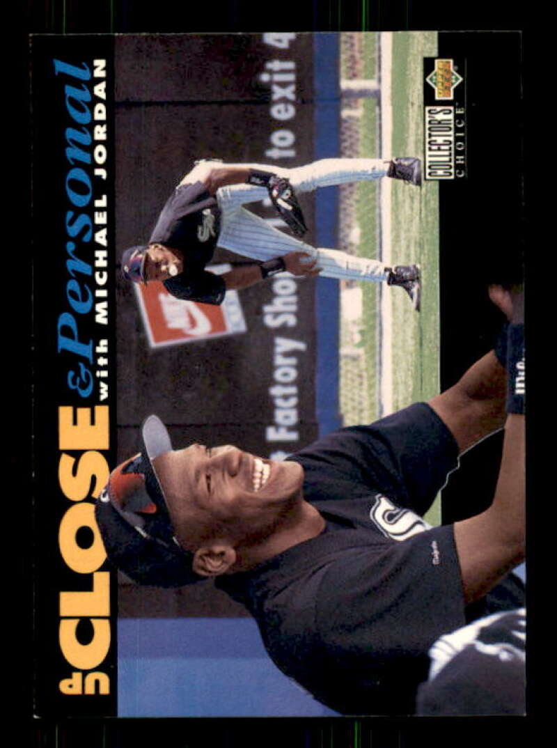 Michael Jordan UP Baseball Rookie Card 1994 Collector's Choice #635 Image 1